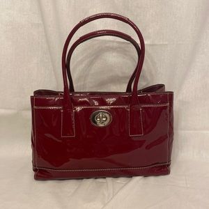 COACH VINTAGE PATENT LEATHER BAG